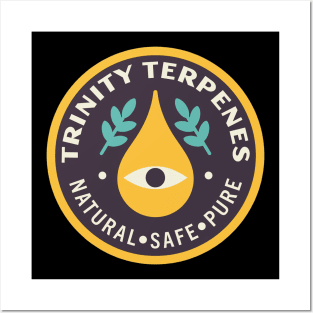 trinity terpenes natural safe pure Posters and Art